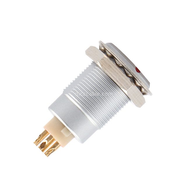 Push-pull self-locking connector Konektor Bulat Z1 Seri 6pin Wanita Waterproof Industrial Connector