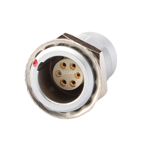 Push-pull self-locking connector Konektor Bulat Z1 Seri 6pin Wanita Waterproof Industrial Connector