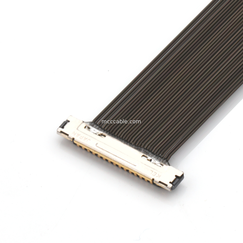 KEL XSLS Serise 30Pin pitch 0,25mm XSLS20-30P kabel koaksial mikro Konektor OEM / ODM