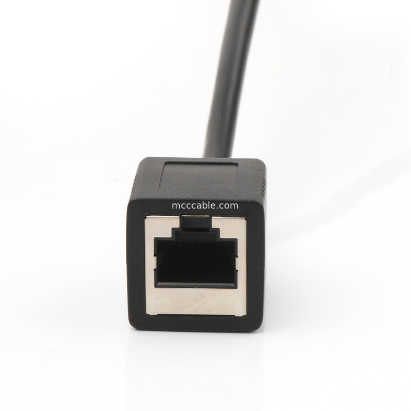 Adaptor Kabel Khusus Industri USB-A RJ422 Ke RS232 Port Jaringan Kabel Debug Teknik Jaringan
