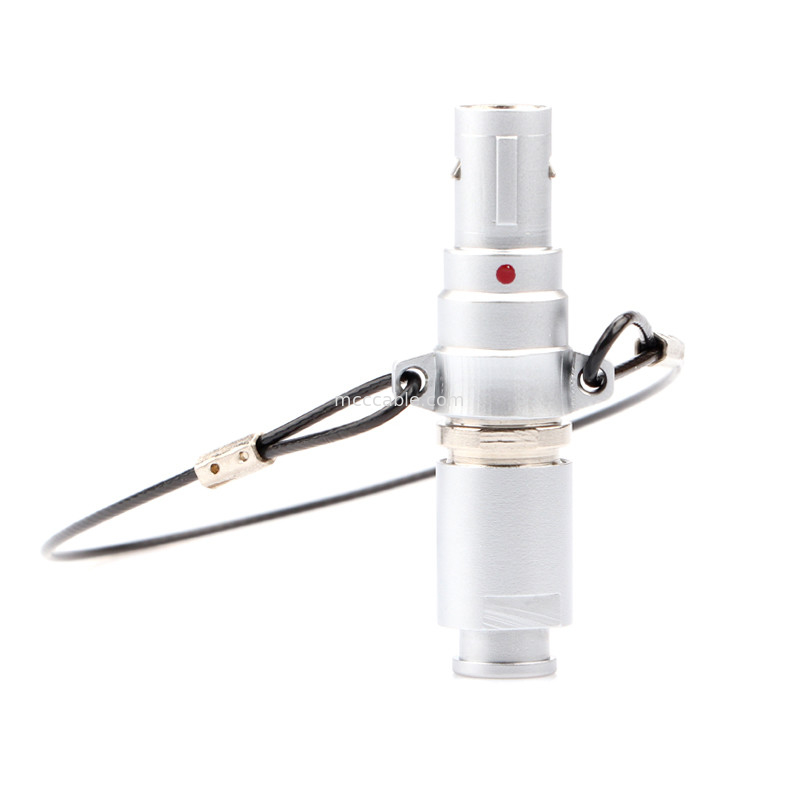 T4 7-pin konektor melingkar dengan unlocking colokan Push-pull Self-locking konektor seri