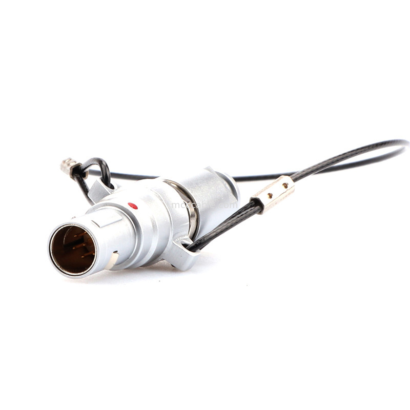 T4 7-pin konektor melingkar dengan unlocking colokan Push-pull Self-locking konektor seri
