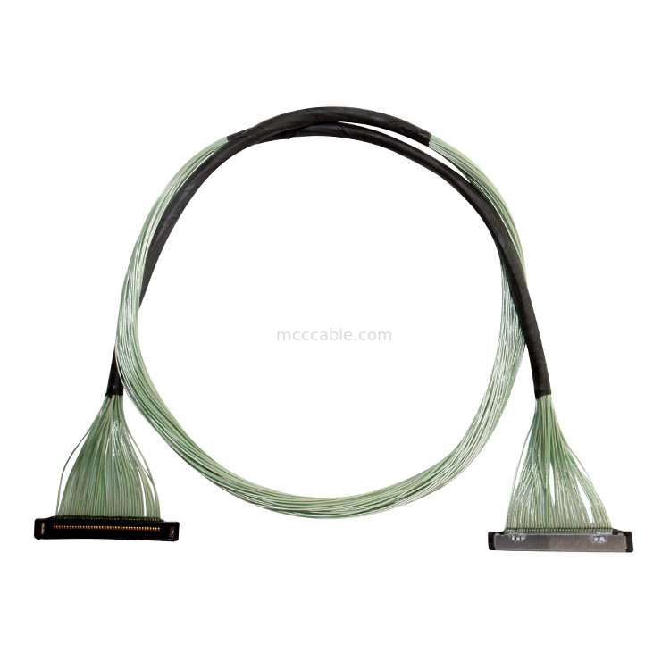 50 Pin 20380-R30T-06 LVDS EDP Micro Coaxial Cable Assembly 50P konektor