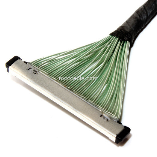 50 Pin 20380-R30T-06 LVDS EDP Micro Coaxial Cable Assembly 50P konektor