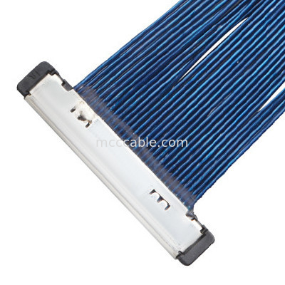 30 Pin EDP  Micro Coaxial Cable Assembly 20380-R30T-06 konektor layar lvds