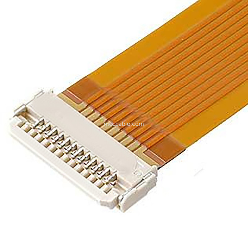 Kabel Koaksial Mikro Horizontal 0,5mm Pitch DW-5 20598-008T-02 Colokan 8 Pin