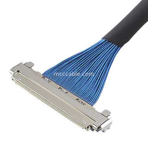 Kabel Mikro Koaksial 60P 20878-060t-01 Bagian Colokan Pengisi Shell Housing Lock Cover