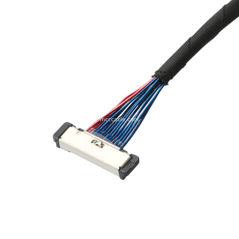 Kabel Koaksial Mikro 20380 Konektor 20380-R14T-06 0.4mm Pitch 14P konektor