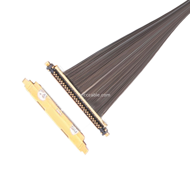 30P Micro Coaxial Kabel 20531 030t 02 Micro Coaxial Kabel, LCD Edp Kabel pitch 0,25mm