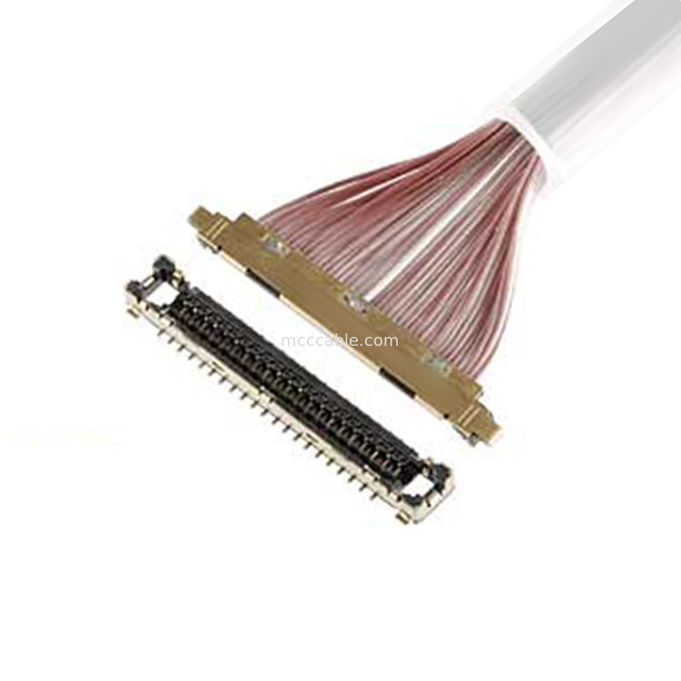 30P Micro Coaxial Kabel 20531 030t 02 Micro Coaxial Kabel, LCD Edp Kabel pitch 0,25mm