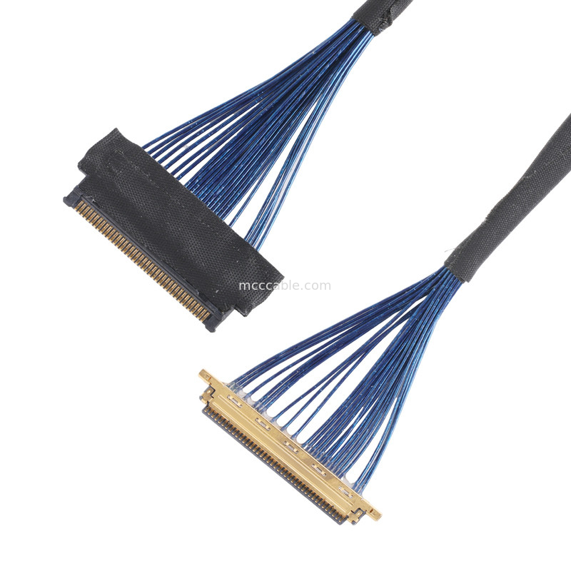 Lvds JAE Micro Coaxial Cable FI JT40C CSH1 Untuk HD1P040MA1 Untuk digunakan dalam perangkat Virtual Reality