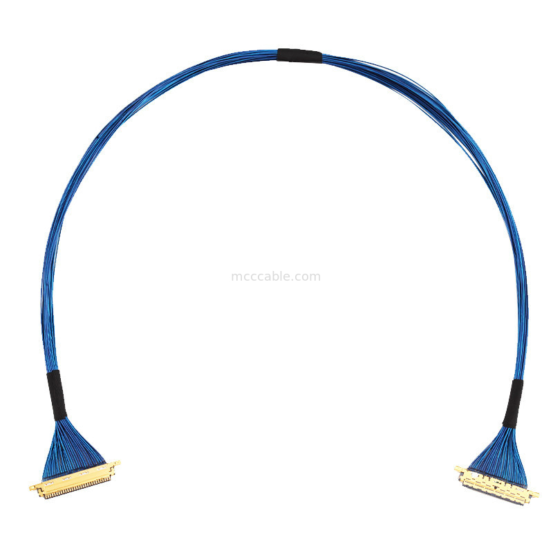 Micro Coaxial 20453-230T-03 Untuk 20453-230T-03 Lvds Edp Kabel Majelis 0.5mm Pitch