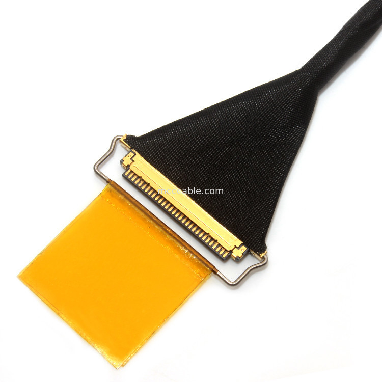 Lvds edp kabel kabel lcd Aces 50204 030 Untuk 20453-230t 30 pin 0.4mm LVDS Kabel perakitan