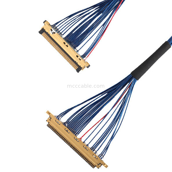 Lvds JAE Micro Coaxial Cable FI-JT40C CSH1 Untuk HD1P040MA1 Untuk Kacamata VR