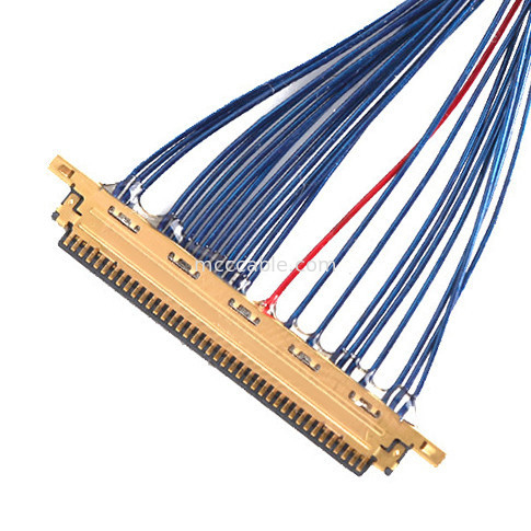 Lvds JAE Micro Coaxial Cable FI-JT40C CSH1 Untuk HD1P040MA1 Untuk Kacamata VR