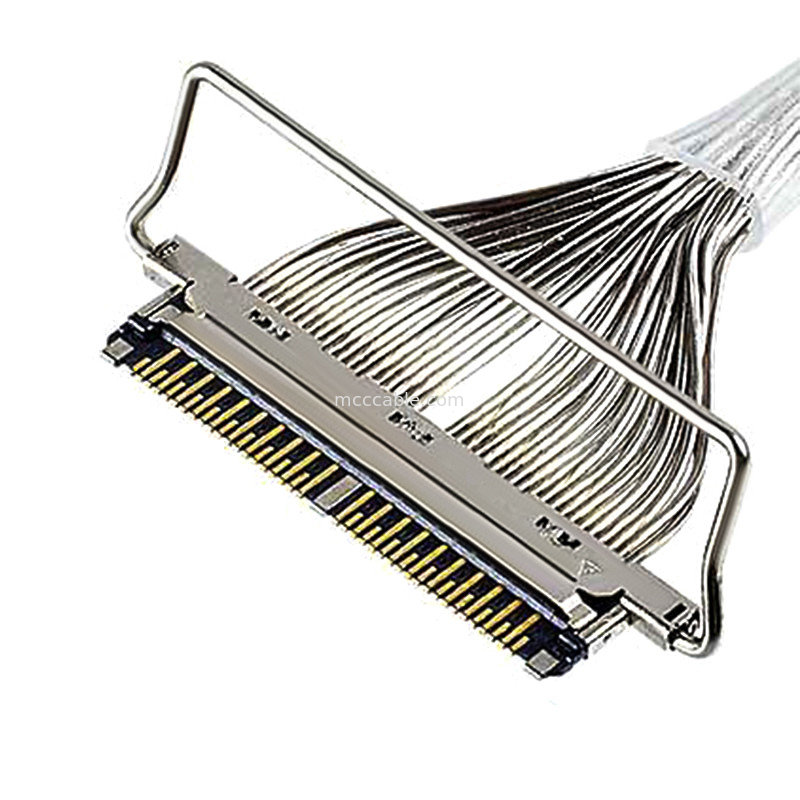 Kabel 40P Tanpa Tutup 20978-040T-01 40pin konektor lvds 0,25 mm pitch, Jenis pasang horizontal