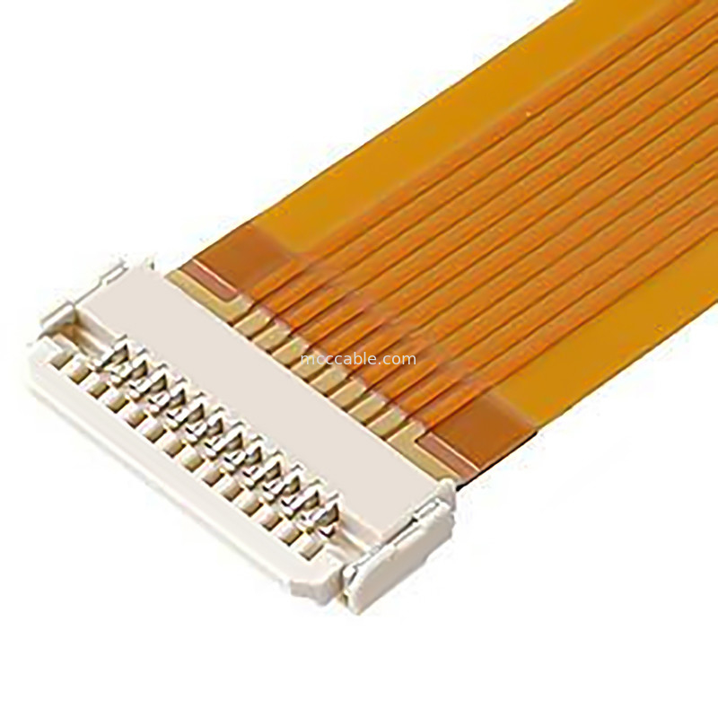 Konektor Kabel Coaxial Lvds Untuk Monitor Lcd DW-5 20598-006T-02 0.5mm Pitch 6 Pin Fpc