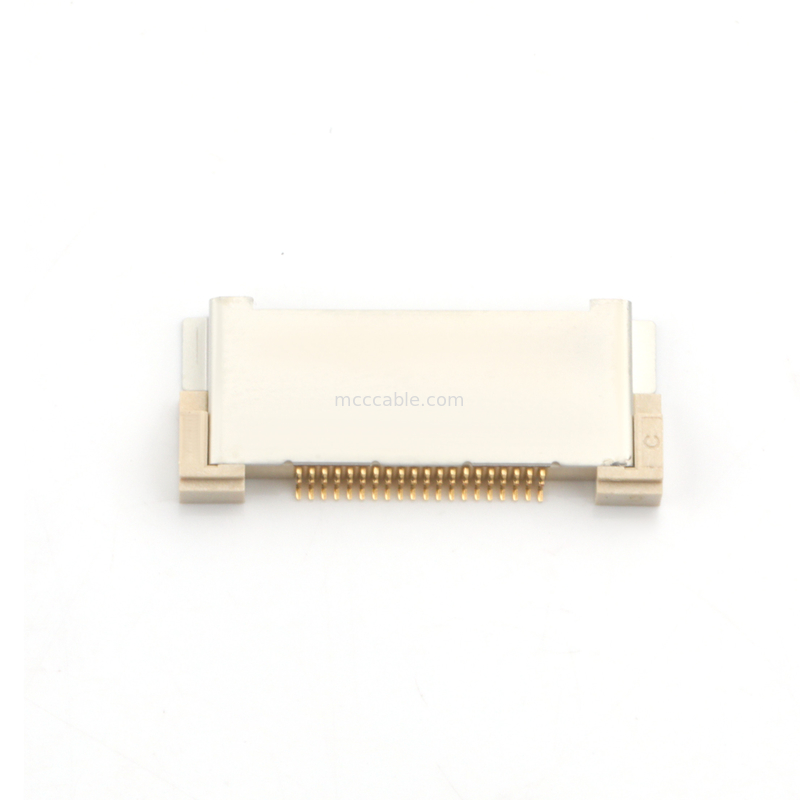 Kabel LVDS 20143-020E-20F Konektor kabel udara mikro koaksial 0.5mm Pitch Untuk peralatan elektronik