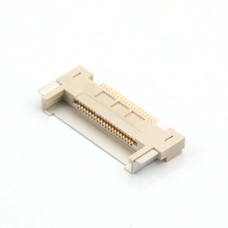 Kabel LVDS 20143-020E-20F Konektor kabel udara mikro koaksial 0.5mm Pitch Untuk peralatan elektronik