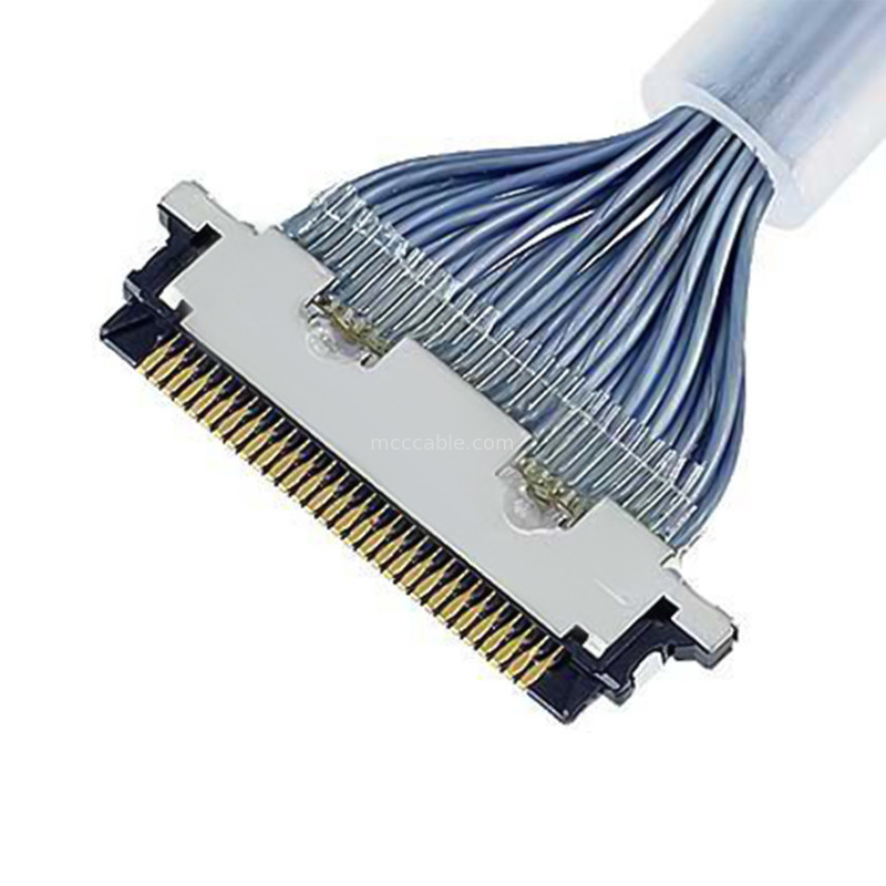 20345 20346 20347-030T-32R 330E-12R 2047-0303 Konektor mikro-koaksial tipe perkawinan horizontal