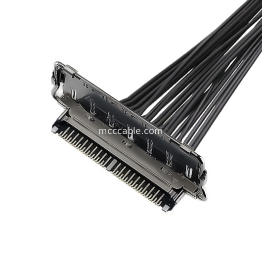 jenis konektor lvds 40 pin konektor lvds 20977-040T 040E 01 Tipe kawin horisontal Konektor mikro-koaksial
