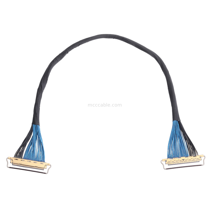 20633-250T-01S 50P 0.4mm pitch Jenis pasang horizontal Konektor mikro-koaksial dengan kunci mekanis