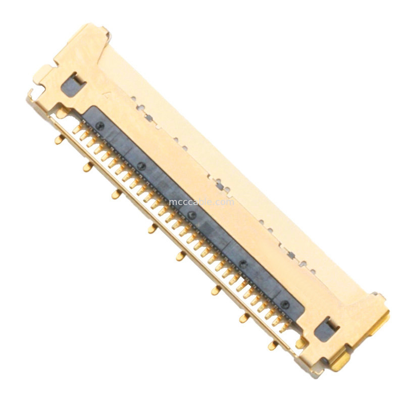 20682-020E-02 Horisontal Ultra Fine Koaksial LVDS Kabel Majelis 0.4mm Contact Pitch