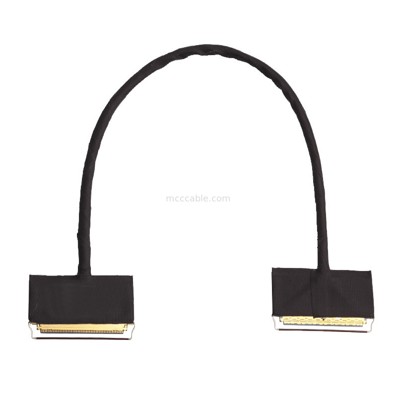 Kabel koaksial mikro 20453-250T-03S Kabel koaksial mikro 50 pin LVDS Kabel perakitan
