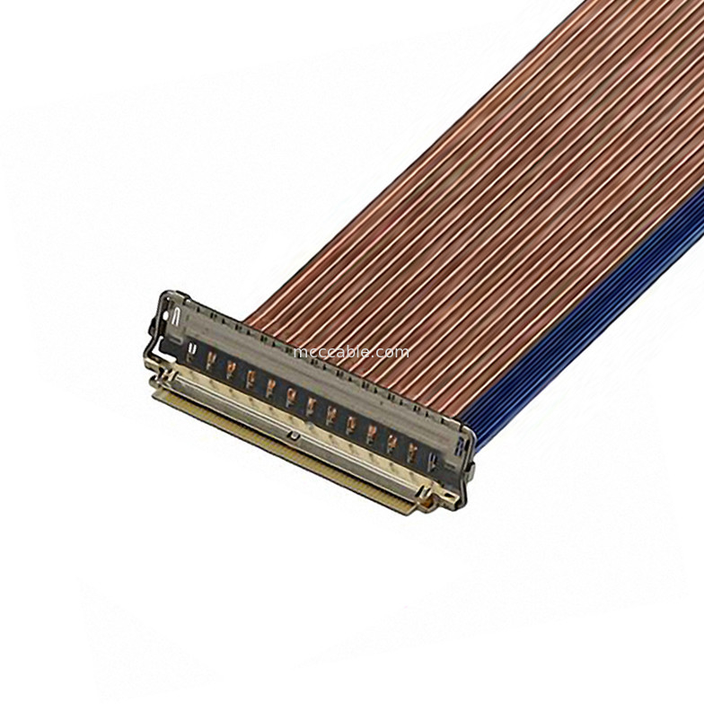60P EDP Kabel 20790-060E-02 0.4mm Pitch Konektor mikro-koaksial tipe pasang horizontal