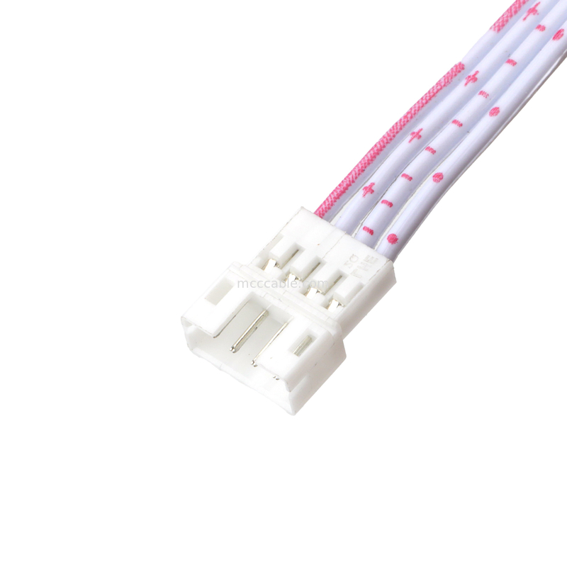 4 pin pria ke wanita kabel pita fleksibel datar konektor LHE untuk proyek audio teknik elektronik