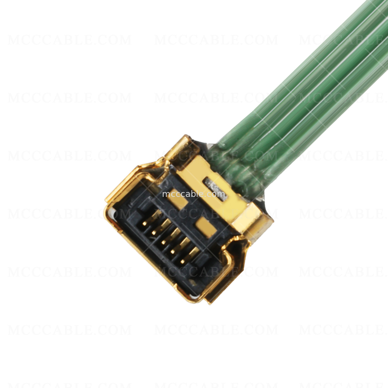 Lvds 5P Micro Coaxial Kabel 20380-R30t-060 30pin Untuk 20857-005t-01 5pin