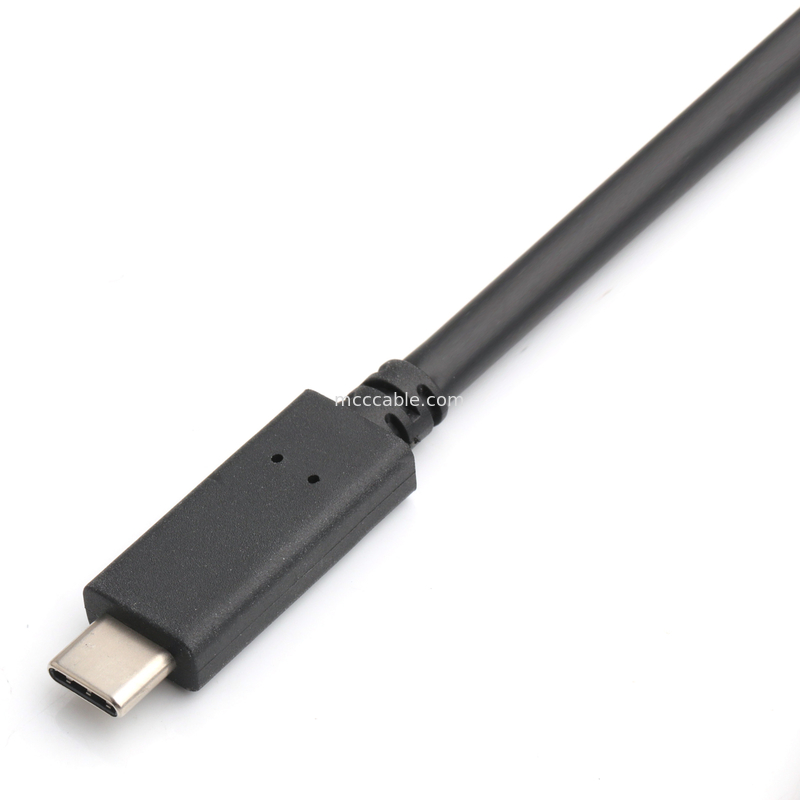 Kabel USB4 8K 240W 20Gbps Kabel USB4 kelas industri kecepatan transmisi ultra tinggi super cepat pengisian