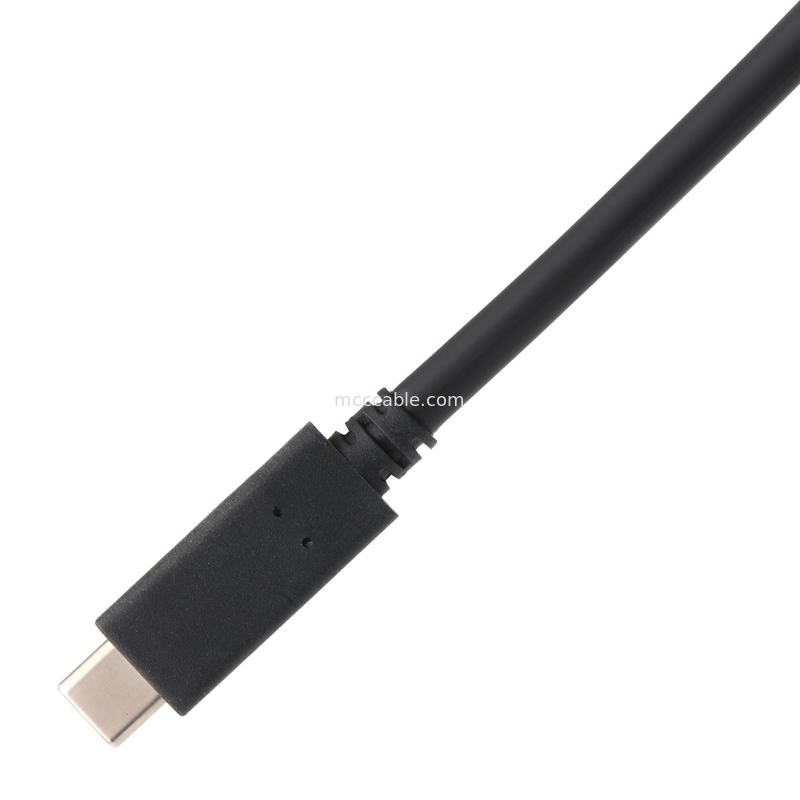 Kabel USB4 8K 240W 20Gbps Kabel USB4 kelas industri kecepatan transmisi ultra tinggi super cepat pengisian