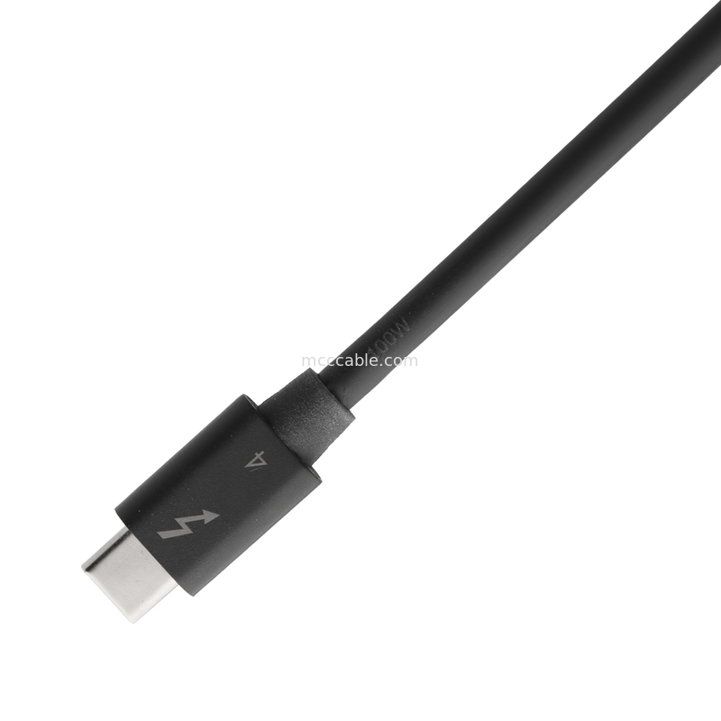 Thunderbolt 4 Kabel Custom Pengisian Ultra-cepat Kecepatan kilat Transfer data Lembut dan tahan lama untuk pengalaman yang mulus