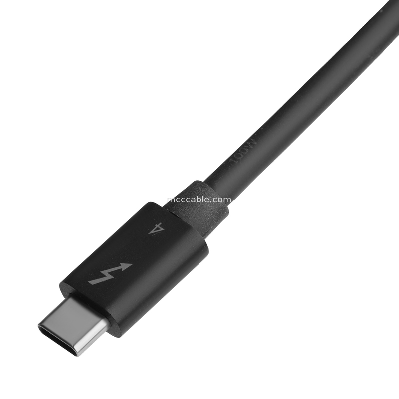 Thunderbolt 4 Kabel Custom Pengisian Ultra-cepat Kecepatan kilat Transfer data Lembut dan tahan lama untuk pengalaman yang mulus