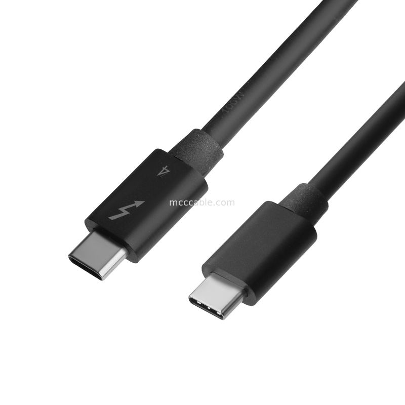 Thunderbolt 4 Kabel Custom Pengisian Ultra-cepat Kecepatan kilat Transfer data Lembut dan tahan lama untuk pengalaman yang mulus