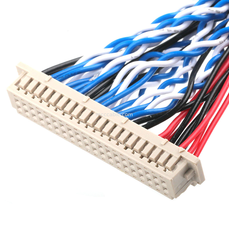 Kabel LVDS DF13-4008-1.250 10 ke FI-X30HL dan KW30-8P-10 800 Kabel Koaksial Konektor