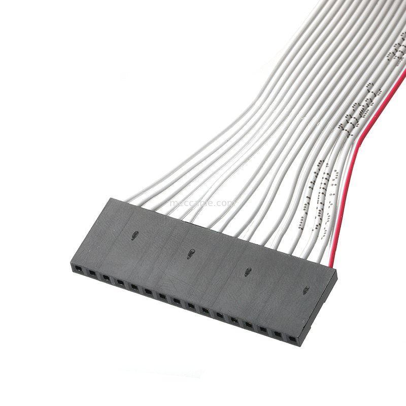 DP2.54-1×16P ke IDC2.54 2×8P Ribbon Kabel Majelis