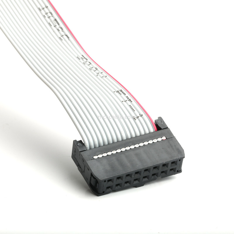 DP2.54-1×16P ke IDC2.54 2×8P Ribbon Kabel Majelis