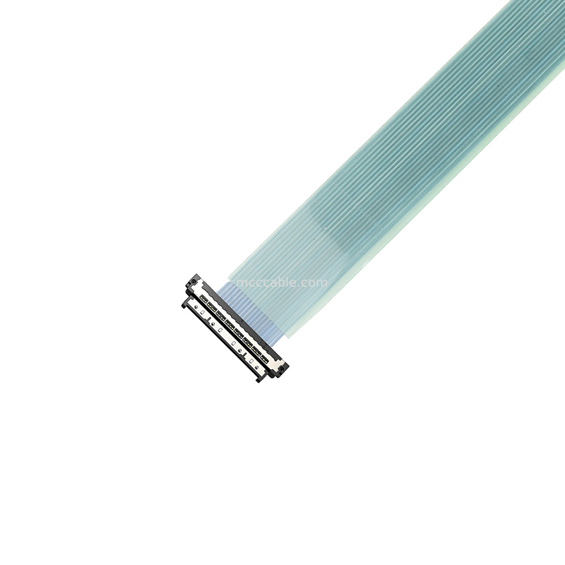 0.4mm USL20-30SS-017CH Micro Coax Cable Flex PCB Optimized For Foldable Phone & Tablet Cameras