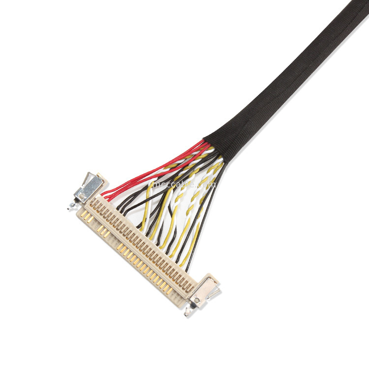 Perakitan Kabel 30 Pin LVDS, Kabel Lvds 51 Pin FI X30HL-B Untuk Panel Lcd