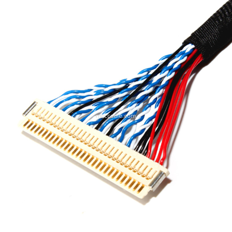 FI X30H Lvds 30 Pin 30 32 36 Konektor AWG JAE Untuk Panel Lcd konektor layar lvds