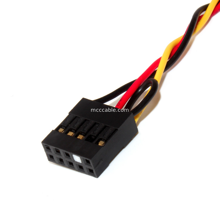 10POS 2.54 MM PITCH Molex 22-55-2101 HEADER 3.5 MM PANEL MOUNT AUDIO JACK