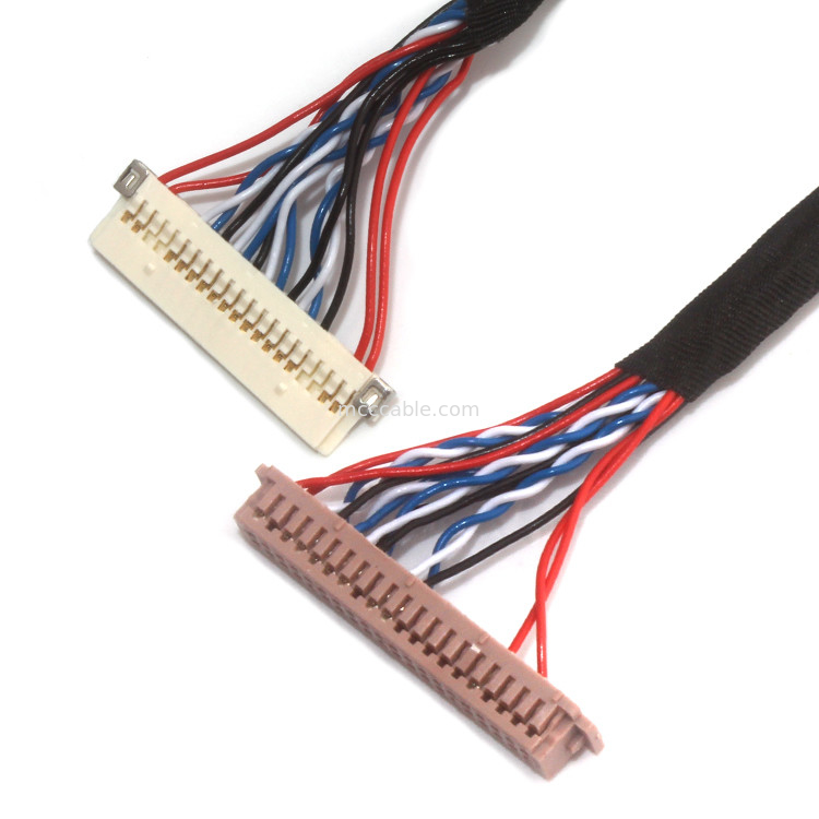 Rakitan Kabel Micro Coax UL, Kabel JAE  Lvds 30 Pin Fi X30 Ke Df13 30ds 1.25c