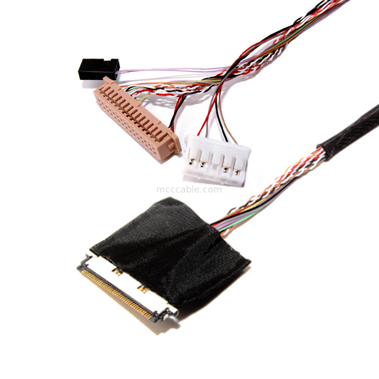 30 Pin Lcd Lvds Kabel 20345 040t Lvds Ke Edp Kabel lvds konektor tampilan