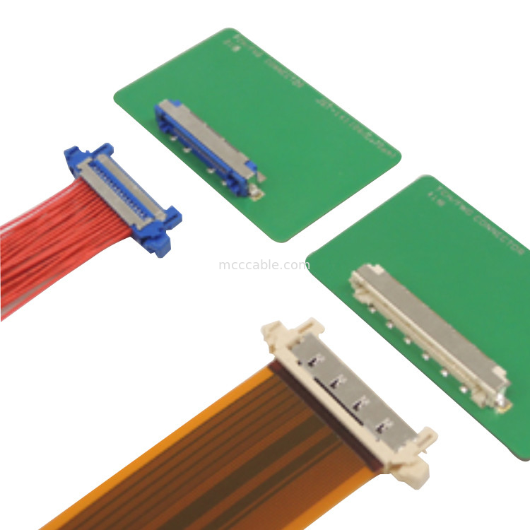 JST FWG 31P-FWG-Z-1 0,5 Mm Pitch Wire Ke Board Wire Harness konektor layar lvds