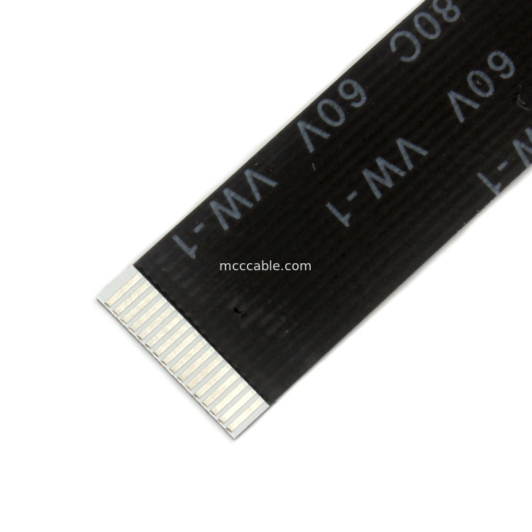 4 Pin FFC FPC Cable, OEM FFC Ribbon Cable Untuk konektor display lvds Printer