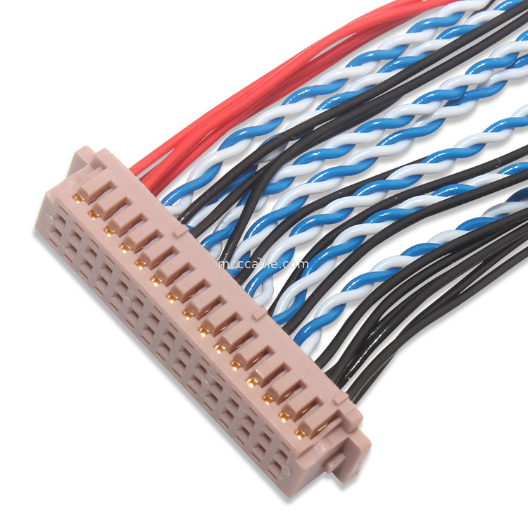 Df13-40Ds-1.25C Ke Fi-X30 Connector Wire Harness Untuk Peralatan Rumah Tangga