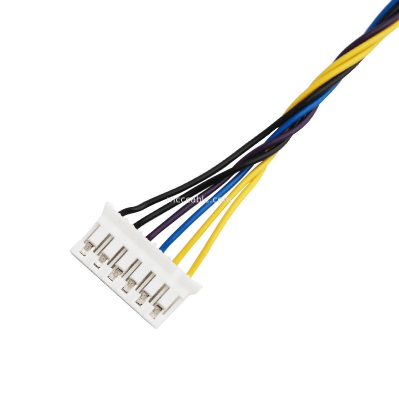 Jam 9 Pin Wire Harness Assembly Df14-9s-1.25c Ke Jst 6 Pin Phr-6 26awg