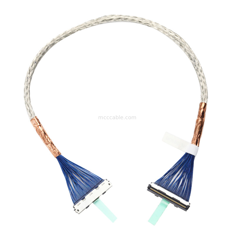 Layar LCD LVDS Unit Kabel Edp  DF80-40P-0.5SD konektor layar lvds